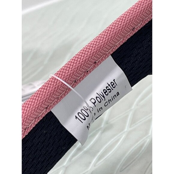 Glove it Rose Lace Visor Women OS Coil Pink Black Outdoor Golf Tennis Sporty NEW - Picture 6 of 6